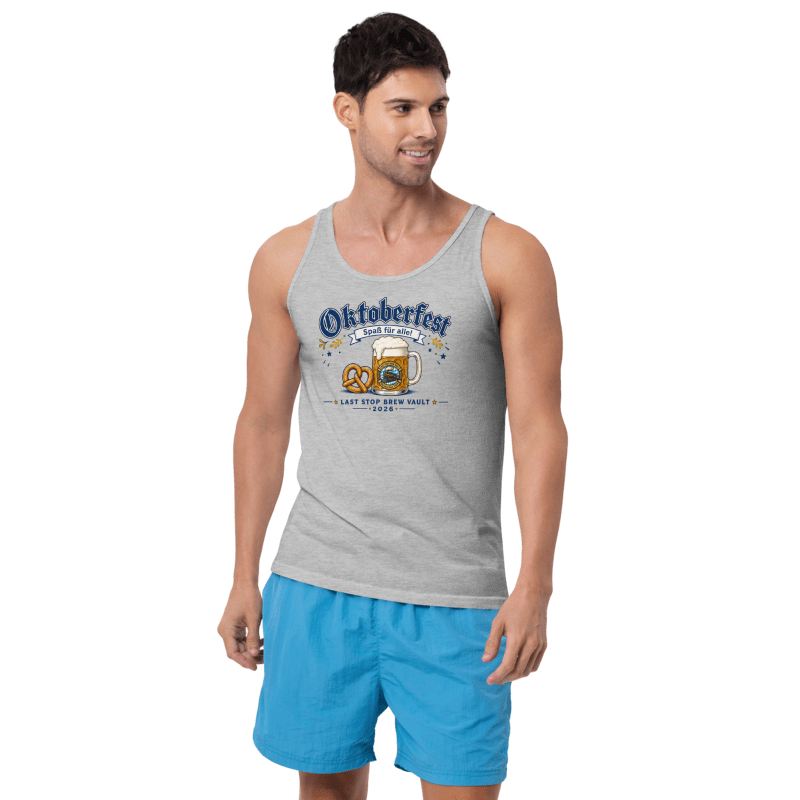 2026 Main Street DeFuniak Springs Oktoberfest Men's Tank Top | Limited Edition