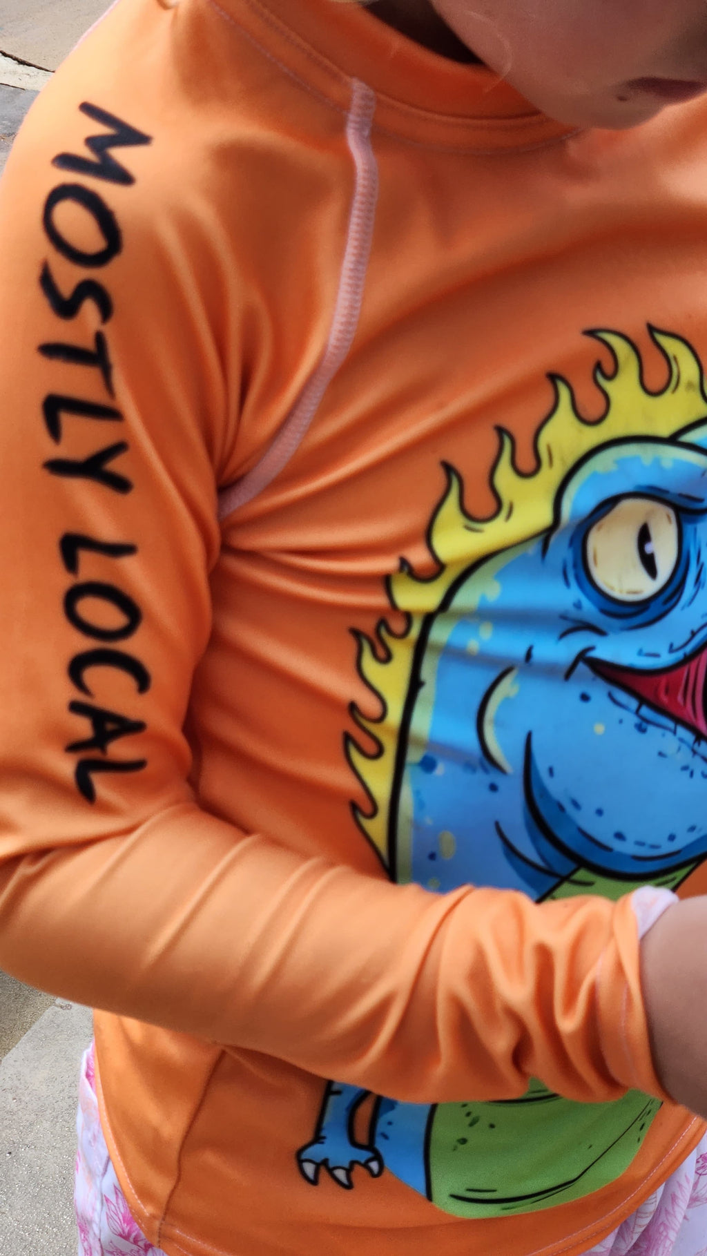 Dinosaur Kids Rash Guard