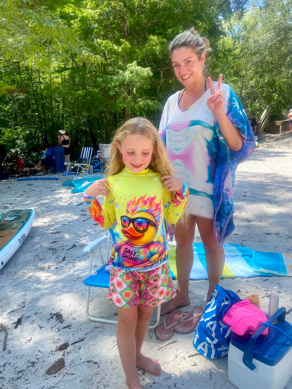 Duck Around Youth Rash Guard