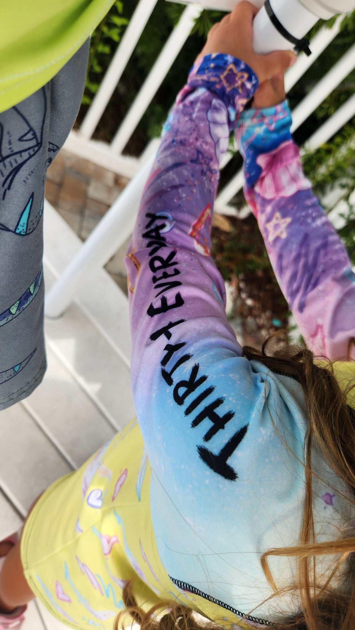 Mermaid Kids Rash Guard | Girls UPF 50+ Swim Shirt | Salt + Shine