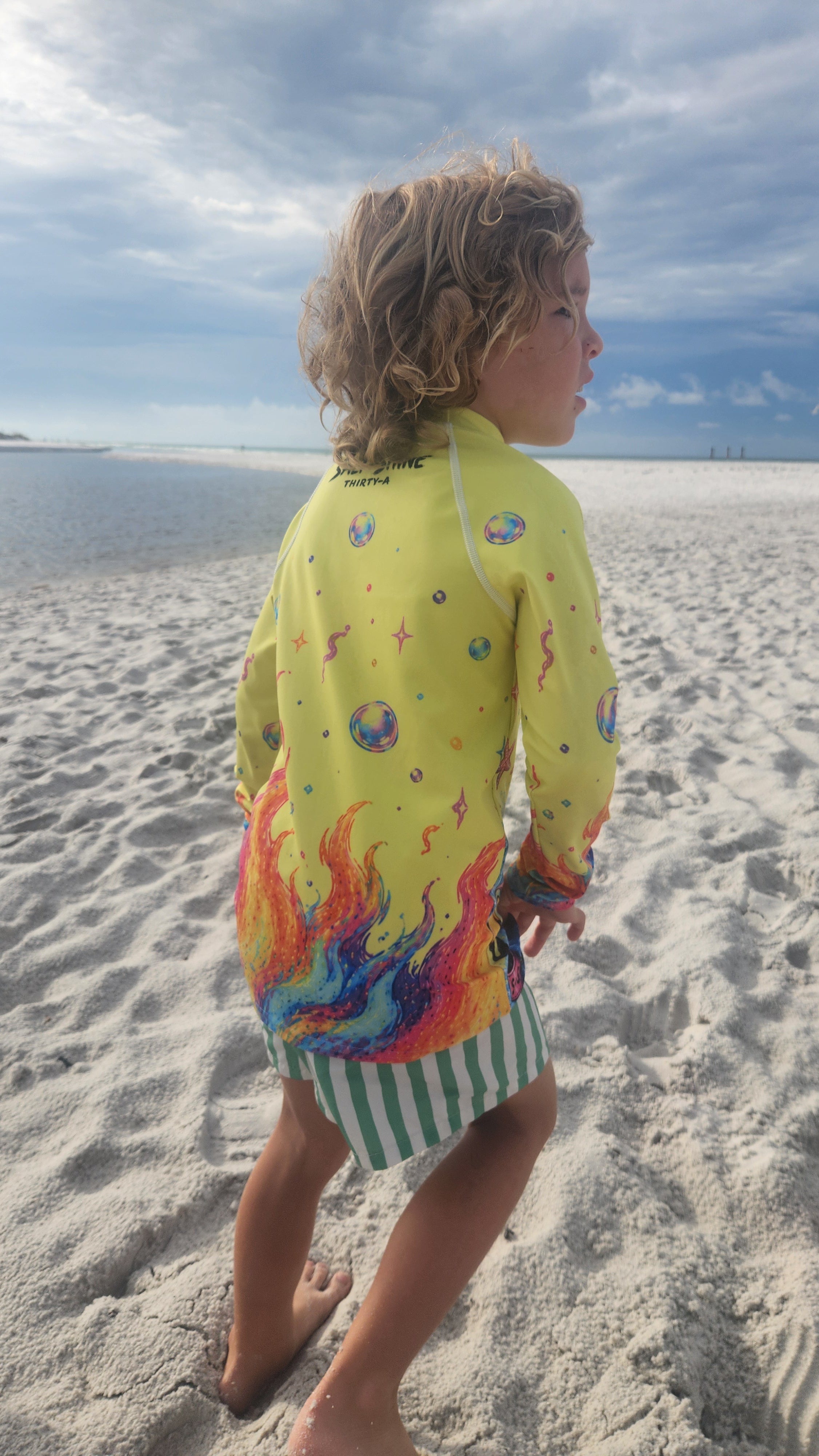 Duck Around Youth Rash Guard