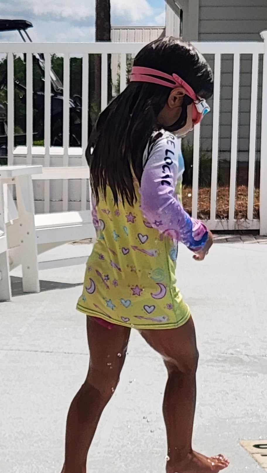 Mermaid Kids Rash Guard | Girls UPF 50+ Swim Shirt | Salt + Shine