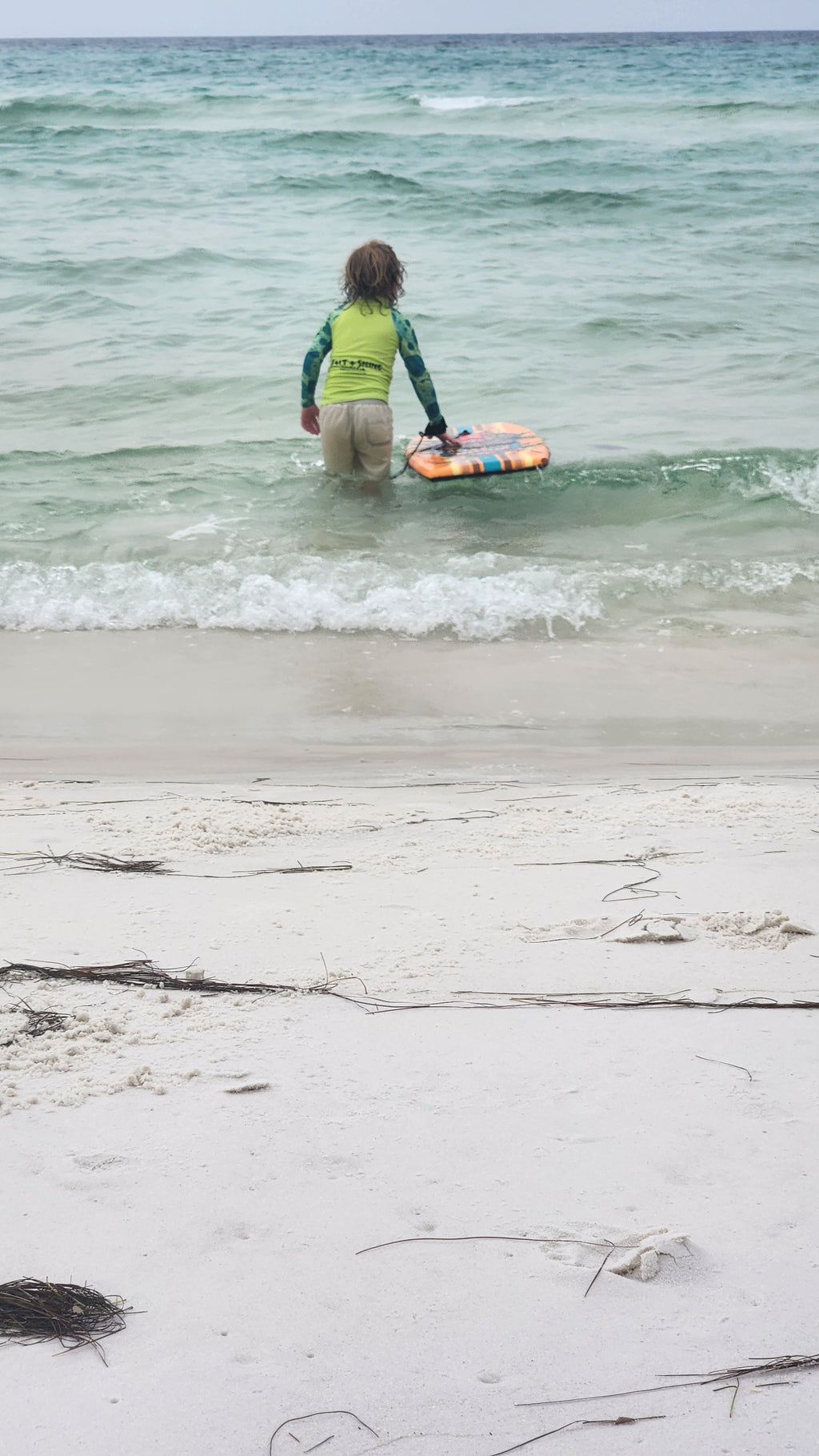 Surfer Dinosaur Kids Rash Guard