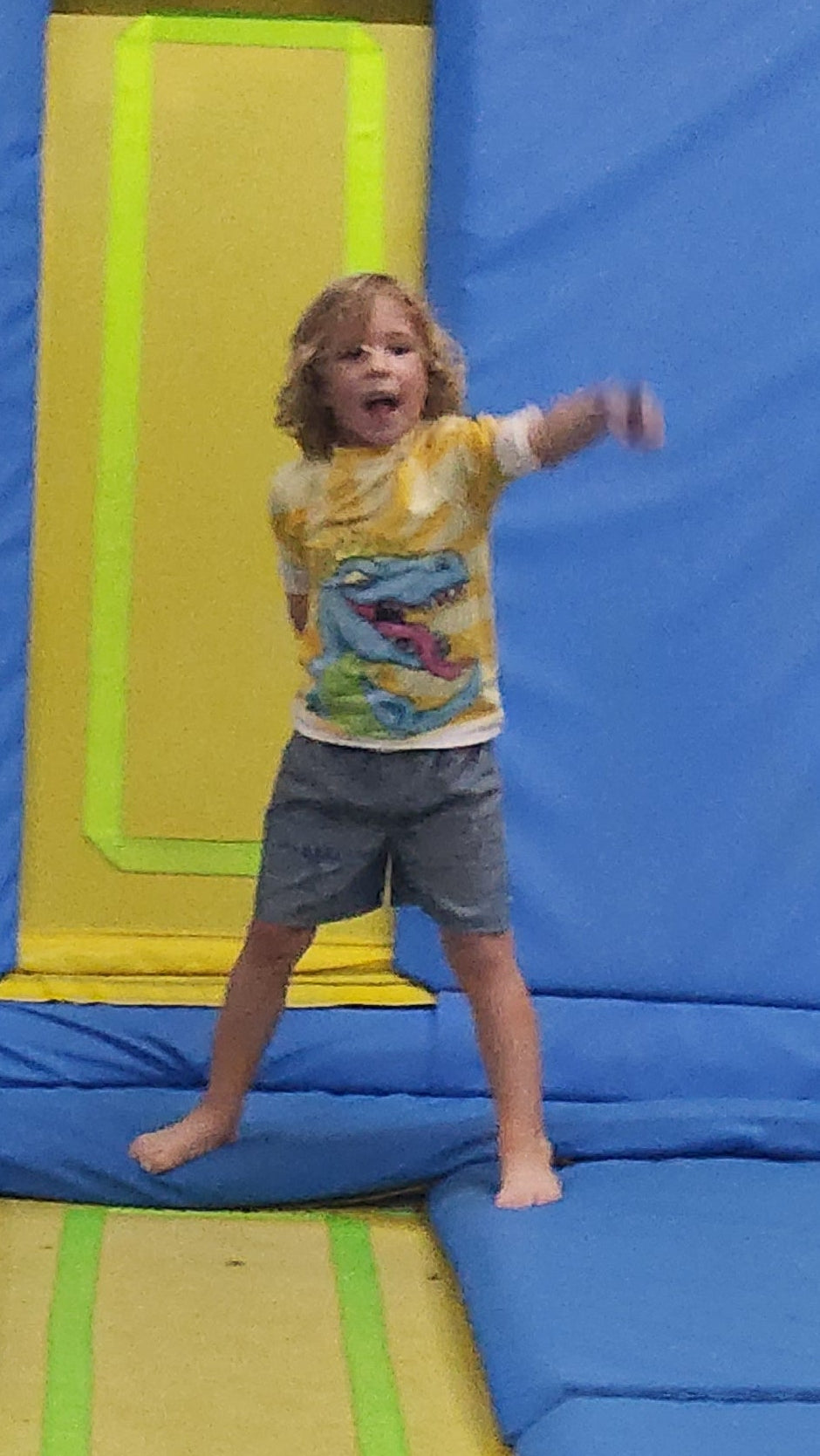 Early Rising T-Rex Kids Rash Guard